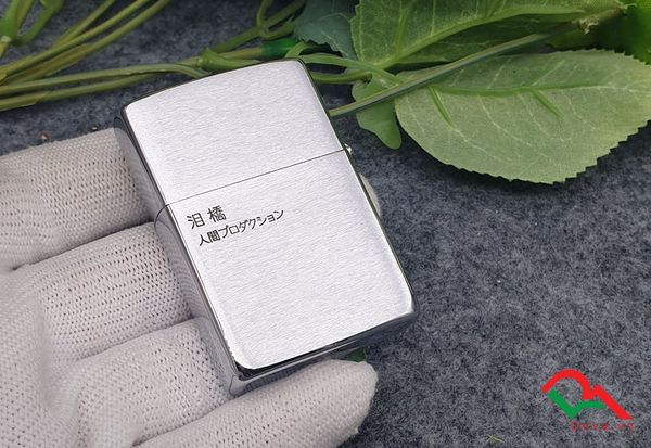 Zippo bạc xước logo tẩu thuốc 1982 C286