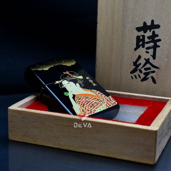 Zippo 1996 sơn mài thủ công Nhật Bản C15