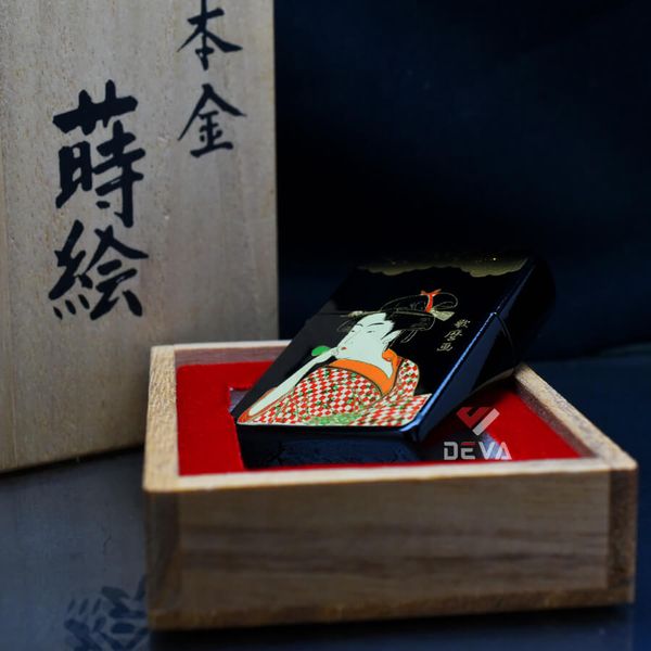 Zippo 1996 sơn mài thủ công Nhật Bản C15