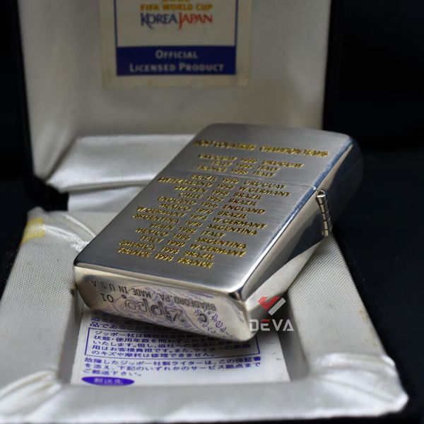 Zippo 2001 Fifa world cup giới hạn C45