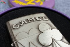 Zippo Camel 1996  Midnight  Card Suits C412
