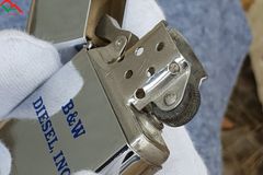 Zippo bạc bóng 1981 C317