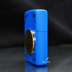 Zippo Dán Emblem Mề Đay Khắc Hình Rồng ZN123