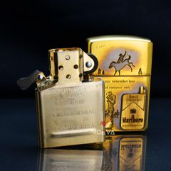 Zippo Armor Dán Emblem Chủ Đề Marlboro ZN261