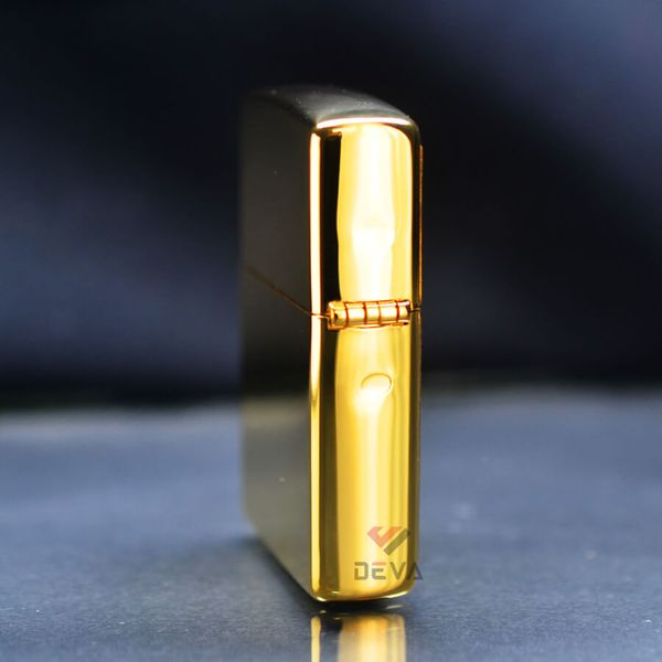 Zippo Dán Emblem Ô Vuông Sơn Nhũ ZN205