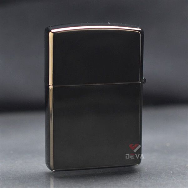 Zippo Màu Đen Gỗ Mun Ebony ZT21