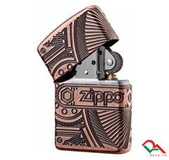 Zippo Armor Luxury Gears Antique Z244