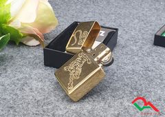 Zippo khắc ăn mòn con hổ Z313