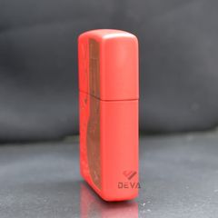 Zippo Sơn Đỏ Chủ Đề Con Giáp Tuất - Chó Year Of The Dog Z06