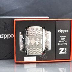 Zippo Slim Armor Chủ Đề Kim Cương Diamond Pattern Design Z334