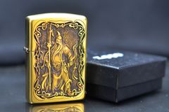 Zippo nhân vật Quan Vũ  Bản Armor ZD04