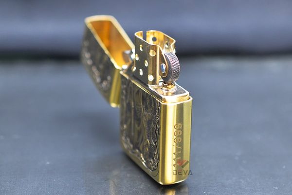 Zippo nhân vật Quan Vũ  Bản Armor ZD04