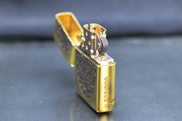 Zippo khắc hình Rồng Bay bản Armor ZD08