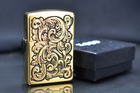 Bật lửa Zippo Hoa Văn Bản Armor ZD12
