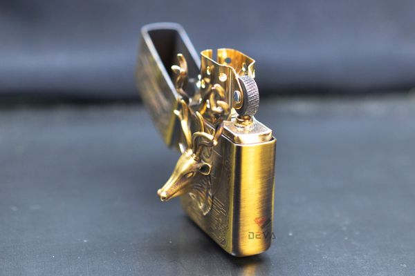 Bật lửa Zippo hình hươu nổi bản Armor ZD16