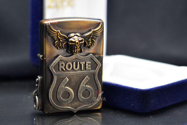 Zippo Chủ Đề Con Đường Huyền Thoại Route 66 ZD23