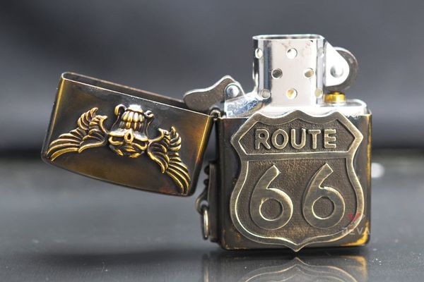 Zippo Chủ Đề Con Đường Huyền Thoại Route 66 ZD23