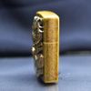 Zippo Đồng Bụi Gắn Emblem Ma Hổ ZN112