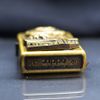 Zippo Đồng Bụi Gắn Emblem Ma Hổ ZN112