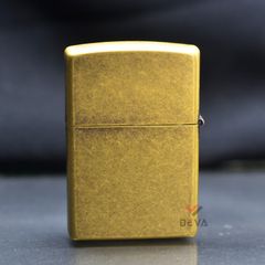Zippo Đồng Bụi Ốp Emblem Hổ Núi ZN102