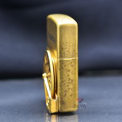 Zippo Đồng Bụi Ốp Vòng Quay Uống Rượu Roulette ZN125