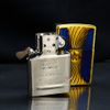 Zippo Đồng Cháy Khắc Nổi Vòng Xoáy Logo Zippo ZN305
