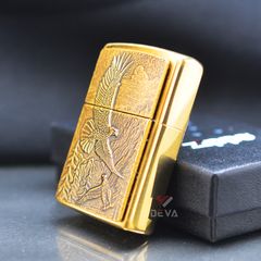 Zippo đồng emblem đại bàng Z98
