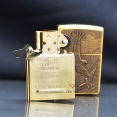 Zippo đồng emblem đại bàng Z98