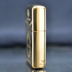 Zippo đồng khắc 555 of London Z251