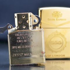 Zippo đồng khắc 555 of London Z251