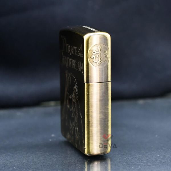Zippo Thuyền Trưởng Jack Sparrow Cướp Biển Vùng Caribe ZN271