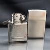 Zippo Mạ Chrome Vân Kẻ Dọc Engine Turned Z228