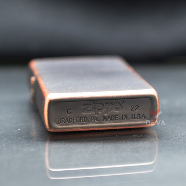 Zippo Hiệu Ứng Gỉ Đồng Rustic Bronze ZT22