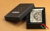 Bật lửa zippo hình bàn quay Roulette ốp gỗ Z25