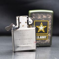Zippo Sơn Xanh Bộ Đội Chủ Đề Quân Đội Mỹ US Army Z325