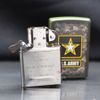 Zippo Sơn Xanh Bộ Đội Chủ Đề Quân Đội Mỹ US Army Z325