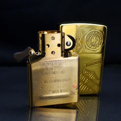 Zippo Khắc Logo Thương Hiệu Harley-Davidson ZN114