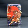 Zippo Hộp Mica Sơn Chủ Đề Hổ Gầm ZN119