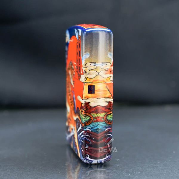 Zippo Hộp Mica Sơn Chủ Đề Hổ Gầm ZN119