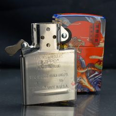 Zippo Hộp Mica Sơn Chủ Đề Hổ Gầm ZN119