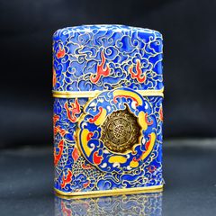 Set Zippo Tứ Tượng Và Vòng Quay Linh Thú 12 Con Giáp ZN203