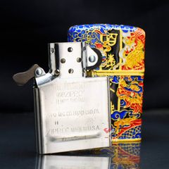 Set Zippo Tứ Tượng Và Vòng Quay Linh Thú 12 Con Giáp ZN203