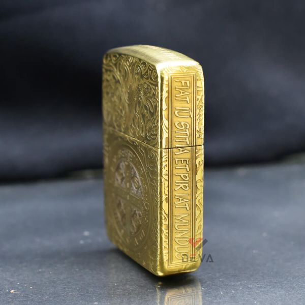 Zippo Tái Bản 1941 Khắc Thánh Giá Trừ Tà Constantine ZN357