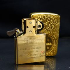 Zippo Tái Bản 1941 Khắc Thánh Giá Trừ Tà Constantine ZN357
