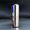 Zippo In Cờ Mỹ Gắn Emblem Đại Bàng Đầu Trắng Z158