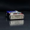 Zippo In Cờ Mỹ Gắn Emblem Đại Bàng Đầu Trắng Z158