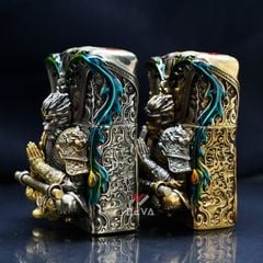 Zippo Ốp Tượng Tôn Ngộ Không Và Cây Gậy Như Ý ZN105