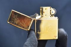 Zippo khắc laser chữ Nhẫn ZK05