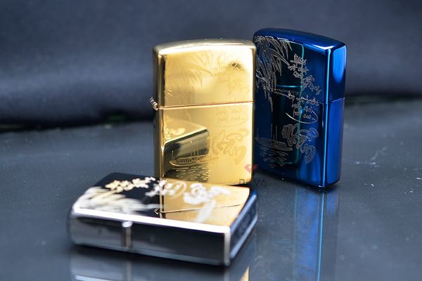 Zippo khắc laser chữ Nhẫn ZK05