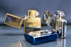 Zippo khắc laser chữ Nhẫn ZK05